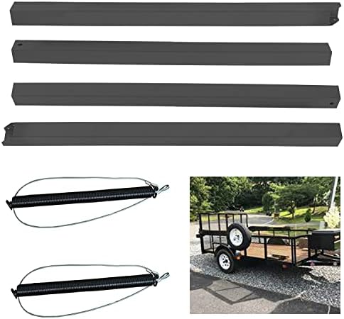 Superunner Lift 2-Sided Tailer Gate Lift Assist, 2-Sided Trailer Tailgate Ramp Lift Assist System, Compatible with Tailgate Utility Trailer Gate and Ramp 2 Sided