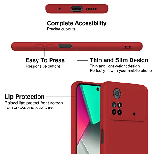 TBOC Cover Compatibile con Poco M4 PRO 4G [6.43