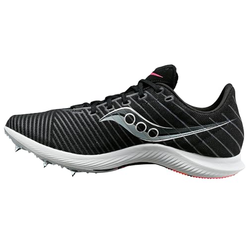Saucony Men's Velocity MP Sneaker, Black/Vizi, 10.5