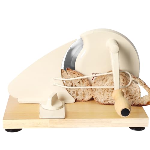 Brvclon Manual Bread Slicer for Homemade...