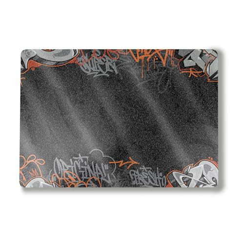 Image of Glossy Glitter Laptop Skin Compatible with Alienware M18 R2 (2024) - Orange Tag - Premium 3M Vinyl Protective Wrap Decal Cover - Easy to Apply | Crafted in The USA by MightySkins