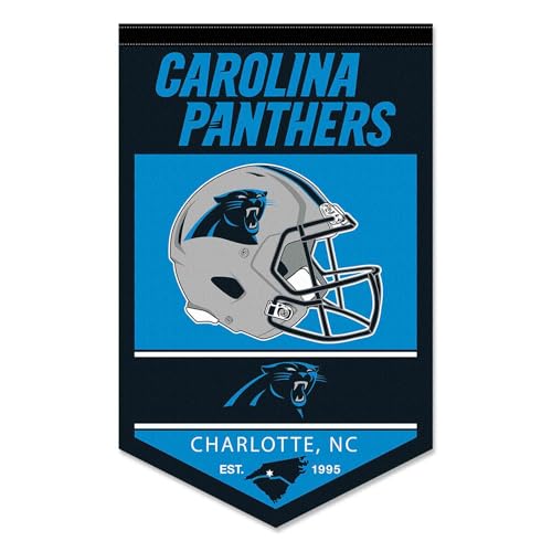 Fanion Carolina Panthers Heritage History habillage de mur pour salon