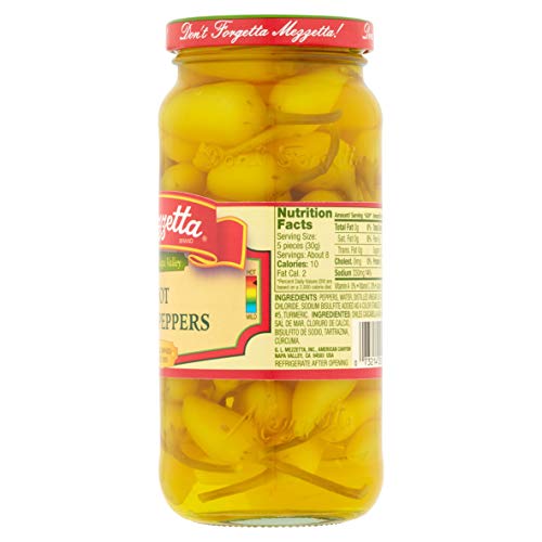 Mezzetta Chili Peppers Hot 16.0 Oz(Pack Of 2) #TOP3