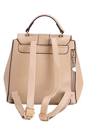 Mochila Feminina Bordado Monograma Costas 8483941