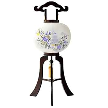 大内行灯　お盆　2基セット　特製絹張三笠11号/ 二重桂樹特九号 大内行灯 お盆 2基セット 特製絹張三笠11号/ 二重桂樹