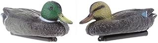 FLAMEER 1 Pair Floating Mallard Duck Decoys Hunting Shooting Bird Decoy Duck Vivid