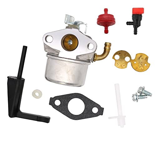 SAKITAM Carburetor tune-up compatible with 5 hp Motor Craftsman 917.291482 Front Tine Tiller 696981