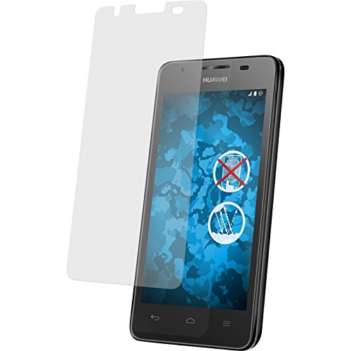 PhoneNatic Paquete de 4 Protector de Pantalla Mate Compatible con Huawei Ascend G510 Películas Protectoras