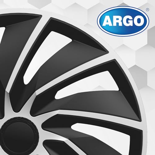 M MOTOS Set 4er Radkappen 17 Zoll - Lachen Sie über Kratzer mit diesen flexiblen, leichten Radkappen 17 Zoll. Einfache Installation, Keine Werkzeuge erforderlich, Schutz vor Verblassen!