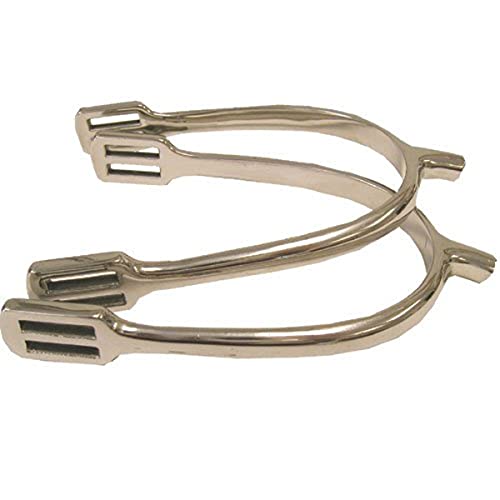 Coronet Women's Prince of Wales Square Slot English Spurs, 3/8-Inch