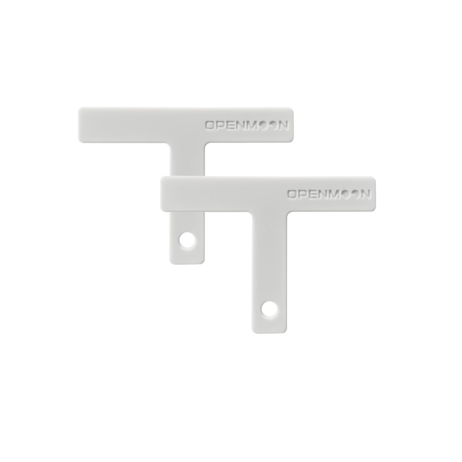 OPENMOONCamera Silica Gel T Marks for Actors White（1 Pack in 2 Pcs）