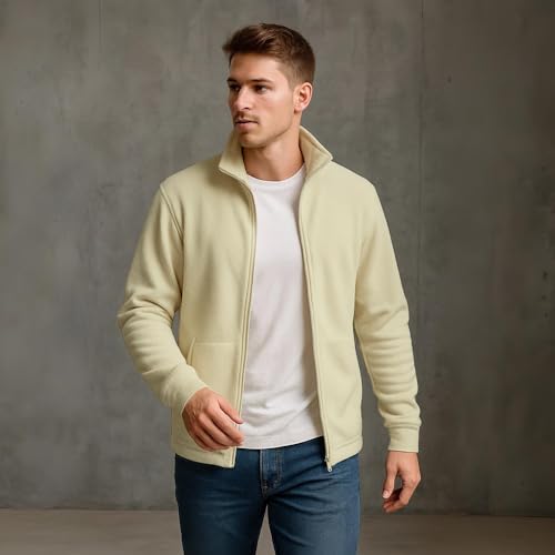 Men's Thick Knitted Cardigan with Zipper Slim Fit with Pockets Good Stretch for Autumn and Winter Wear3