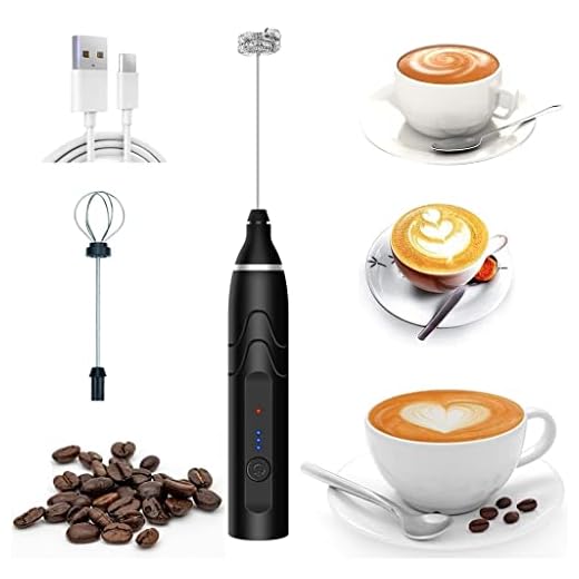 Mini Mixer Portátil Misturador de Bebidas Batedor Espumador de Leite USB Recarregável Cozinha Cafe Ovo