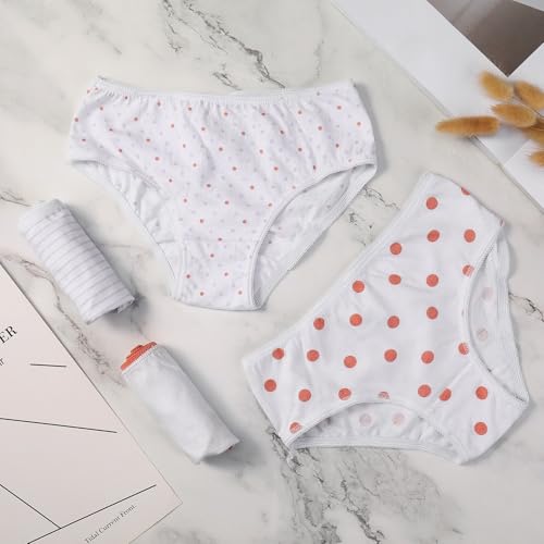 Buyless Fashion Girls Panties Assorted Colors Soft Cotton Brief Underwear 4 Pack4