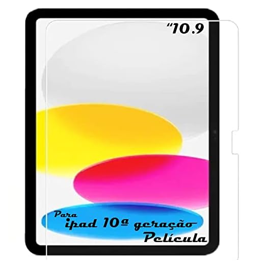 Melhor Película Para iPad 10ª Geração 10.9pol Novo Ano 2022 - Alamo
