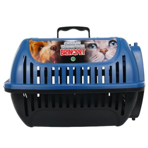 Genérico, Caixa De Transporte N1 Azul Pet Gato Gaiola Carregar Coelhos