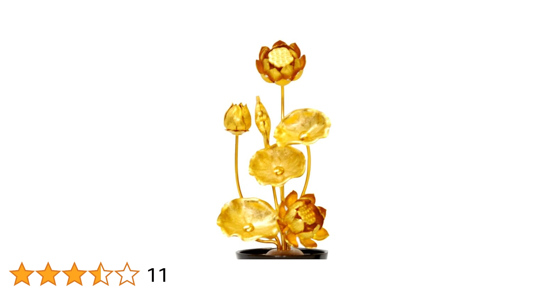 Amazon | ハセガワ仏壇 小常花 常花 金色 5号 7本立 左側のみ