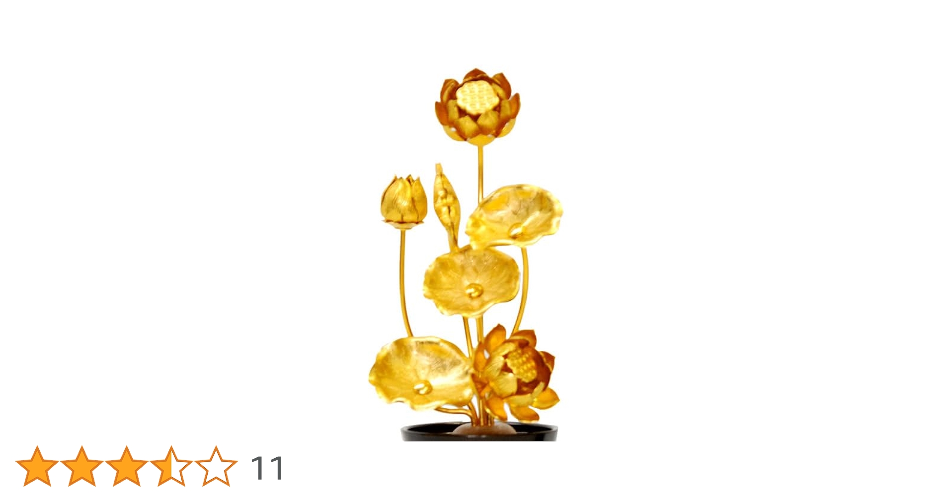 Amazon | ハセガワ仏壇 小常花 常花 金色 5号 7本立 左側のみ