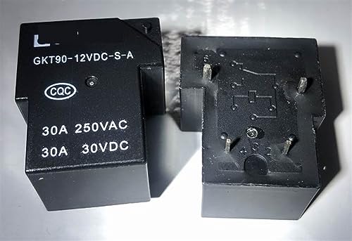 Relé de 4 pines 12V 30A GKT90-12VDC-SA de alta capacidad