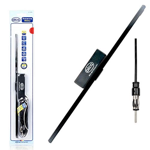Car Radio FM Aerial Antenna Aux Internal Glass Windscreen Mounted Amplifier Power Signal 534000