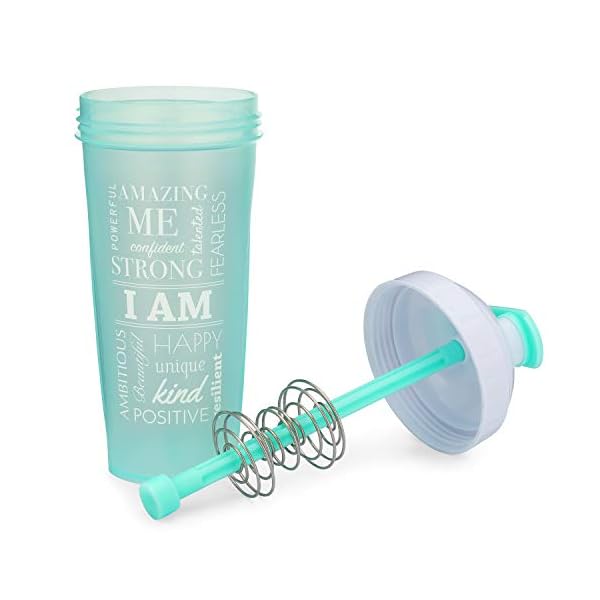 GOMOYO BlenderBottle Classic Shaker-Flasche, 794 ml Fassungsvermögen, inkl. Schneebesen, spülmaschinenfest – Bild 4