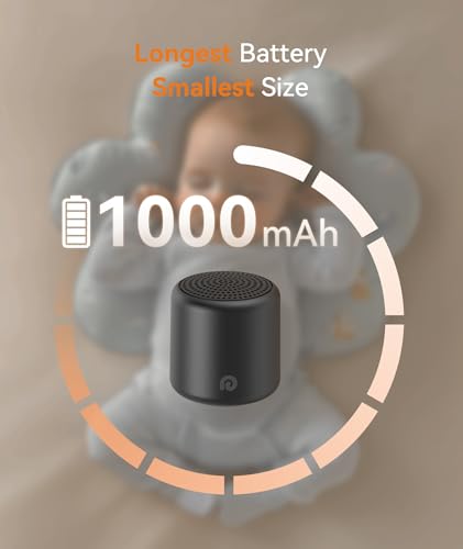 Image of Dreamegg Travel Sound Machine - Portable Sound Machine for Baby Adults, Travel Sound Machine for Sleep, 16 Nature Sound, Timer, White Noise Machine for Sleeping Gift, Black