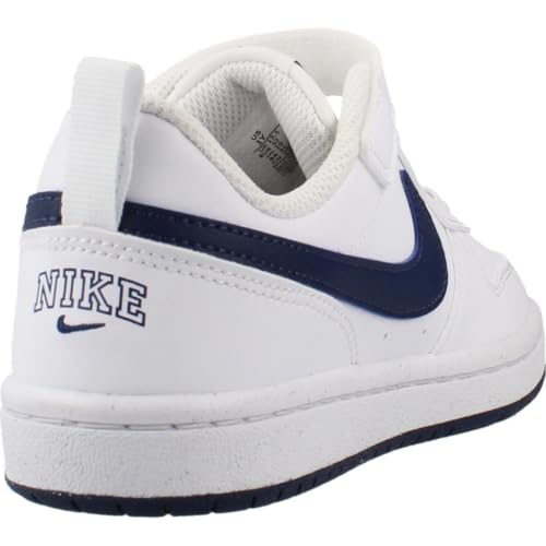 Chaussures Enfant Nike Court Borough basses blanches - vue 6