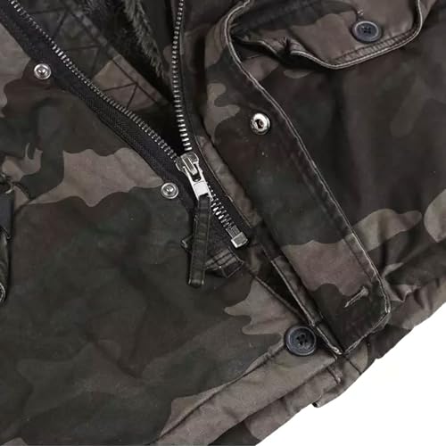 Image of Brandit Men Sherpa-lined Cold-weather Casual Outdoor Classic Field Jacket