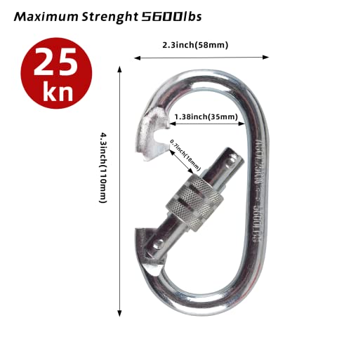 Jiuxqt Climbing Rope Strong Rope Tree Climbing Gear Static Rope Arborist Equipment Rock Climbing Heavy Duty Tree Stand Camping Rope Survival Equipment Outdoor Hunter Safety System Lifeline #TOP2