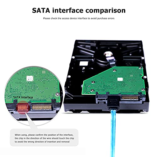 Cable SATA III 7 Pin a 7 Pin para disco duro 1m miniatura 5