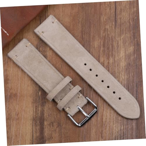 Bracelet de montre beige 20mm idéal pour un mariage ou un anniversaire - 5