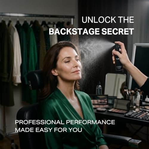 Image of Y'OUR Age-Defying Setting Spray & Silk Face Mist, 16HR+ Crease-Resistant, Transfer Proof, Hydrating Mist for Mature Skin, Pore-Blurring & Skin-Firming, Vegan & Cruelty-Free, Caffeine & Pro-Vitamin