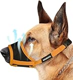 Wanropes Soft Dog Muzzle - Orange,XL