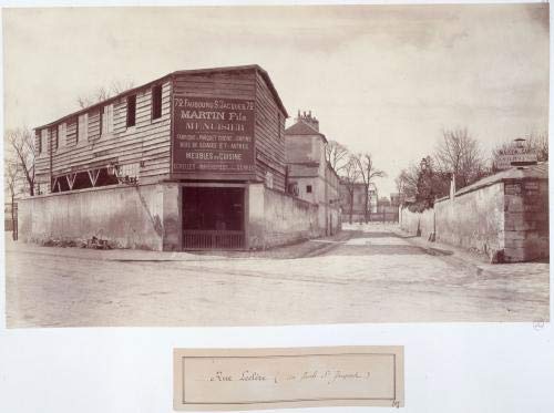 Photography Poster - Rue Leclerc, vue prise du faubourg Saint-Jacques, 14�me arrondissement, Paris, 24"x18", Gloss finish