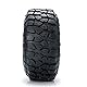 AXspeed 4 Stück RC-Reifen, 2,2 Zoll 150mm Gummireifen-Set, Radreifen für 1/10 Axial Wraith 90048 RR10 Crawler Car