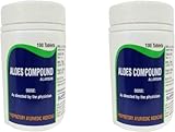 (Pack of 2) Alarsin Aloes Compound (100 Tablets Each) (2 x 100 Tablets) - by Exportdeals