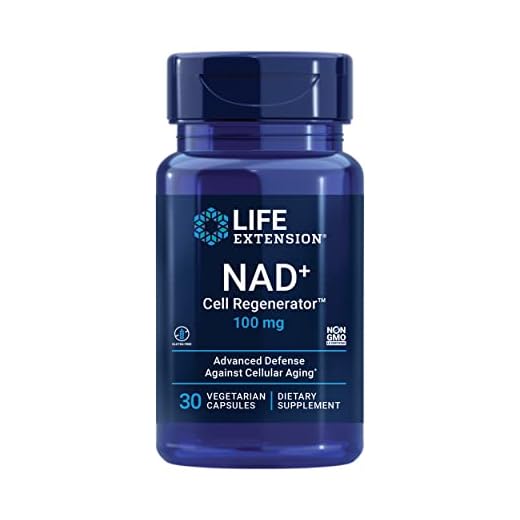 Life Extension NAD+ Cell Regenerator Nicotinamide Riboside Capsules, 30 Count