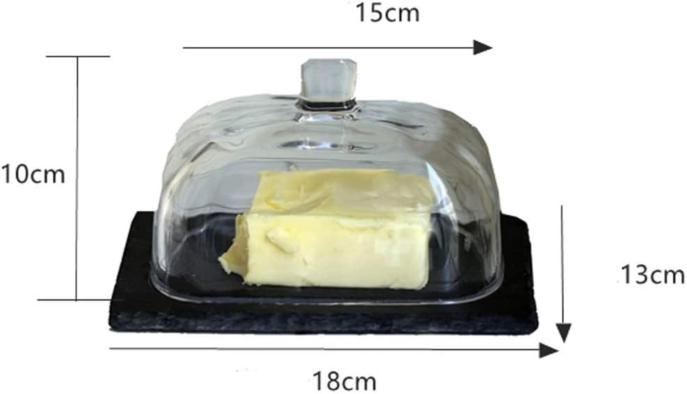 Amazon | バターディッシュ 蓋付き皿 - 和風ガラスキッチン容器
