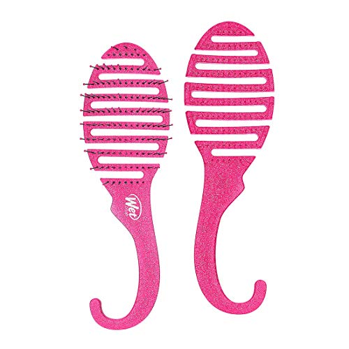 image for Wet Brush Hair Brush Shower Detangler - Pink Glitter - Exclusive Ultra