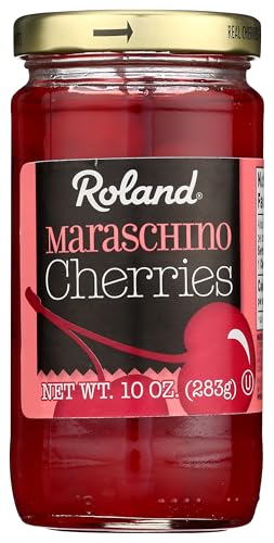 Roland Premium Maraschino Cherries With Stems...