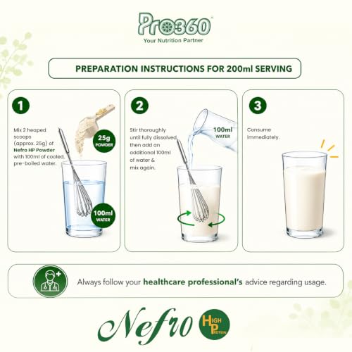 Pro360 Nefro HP Powder – Vanilla, 750g - Image 4