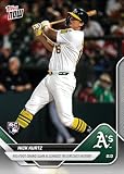 2025 Topps Now Nick Kurtz #711 493 Foot Grand Slam is Longest in Statcast History Rookie RC Baseball Card