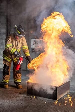 Amerex B402, 5lb ABC Dry Chemical Class A B C Fire Extinguisher 3A:40B:C (Pack of 2)