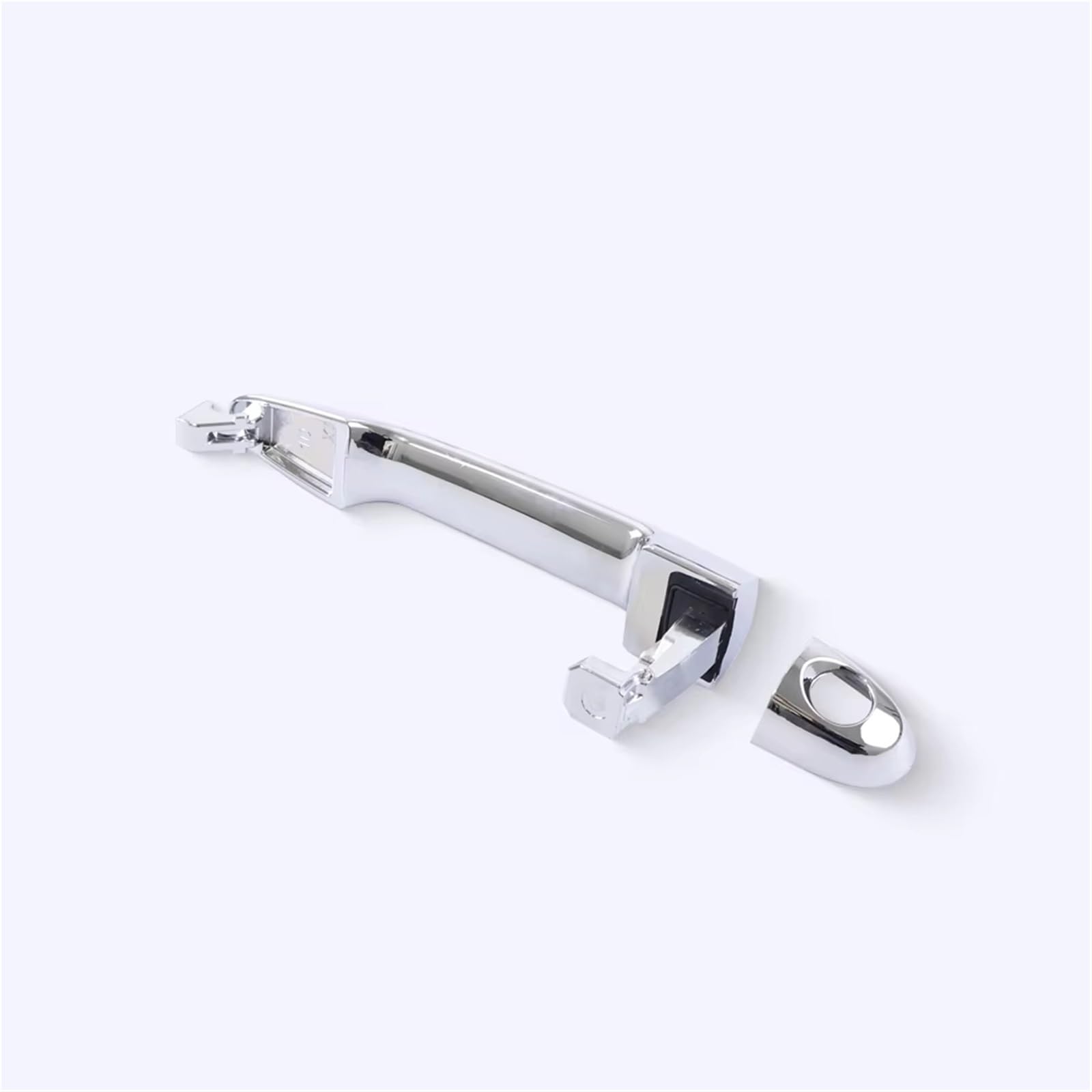 ZJYZYQ Car Sliding Outer Door Handle for Kia for Carens 2007-2012 Chrome Outside Exterior Door Handle(Front Left)