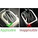 Real Carbon Fiber Car Central Gear Shift Panel Cover Trim Compatible with Jeep Renegade 2015 2016 2017 2018 2019 2020 2021 2022 2023 Interior Decal Accessories