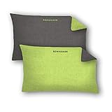 Cuidado/certificación: nuestras fundas de almohada Schiesser se pueden lavar a 60 °C y son aptas para secadora, además nuestros productos están todos certificados según Öko-Tex Standard 100 y, por lo tanto, libres de sustancias nocivas.