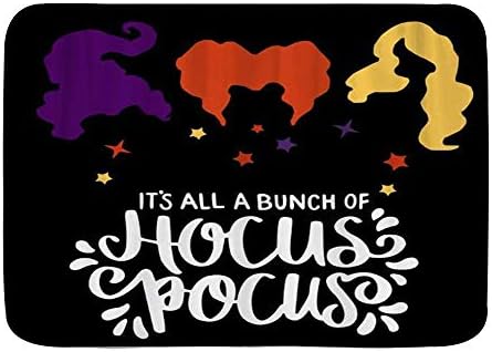 JACKGOLD Non Slip Bath Mat Absorbent Soft Bath Rugs Bathroom Mats,Halloween Hocus Pocus Sanderson Sisters Quick Dry Floor Carpet Absorbent Doormat