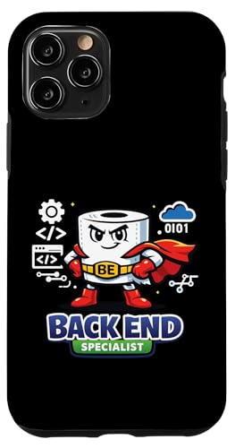 Back End Specialist Developer Funny Programmer Toilet Paper �X�}�z�P�[�X iPhone 11 Pro �p