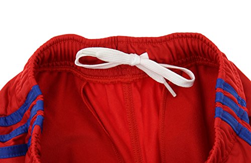 Los Angeles Clippers NBA Big Boys 3-Stripe Track Pant, Red4