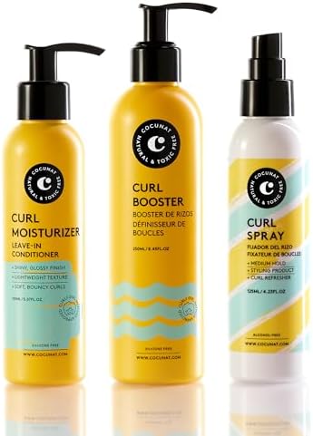 COCUNAT Kit Metodo Curly Ricci Perfetti Booster Leave-In Curl Spr...